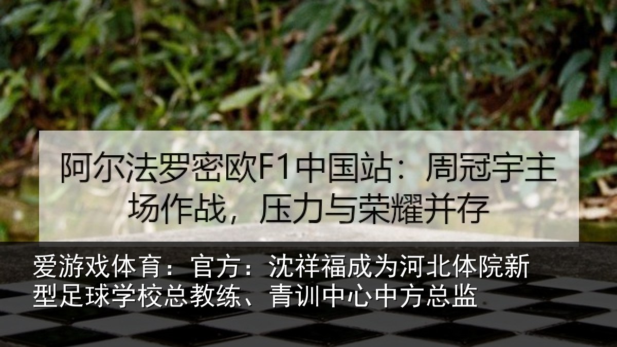 爱游戏体育：官方相关情况院新相关情况、青训中心中方总监
